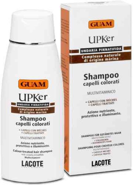 GUAM UPKer Shampoo für gefärbtes Haar und Strähnen 200ml (430)