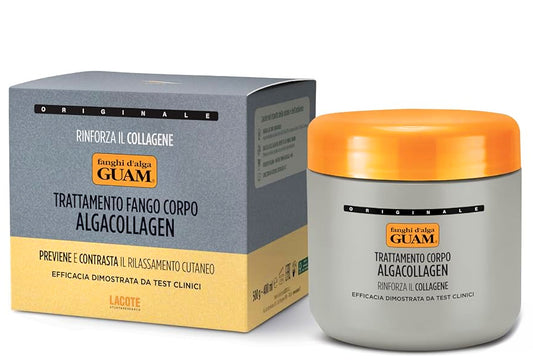 GUAM Algacollagen Algenfango mit Phytokollagen | Straffende Anti-Aging-Behandlung bei schlaffer Haut | 500 g (694)